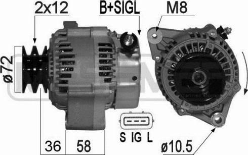 Messmer 209250A - Ģenerators www.autospares.lv