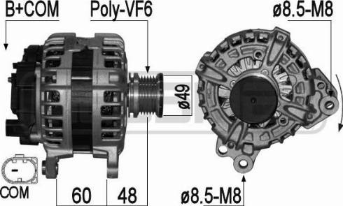 Messmer 209252 - Alternator www.autospares.lv