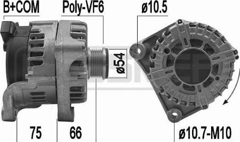 Messmer 209207 - Ģenerators autospares.lv