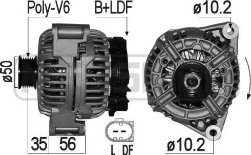 Messmer 209214 - Alternator www.autospares.lv