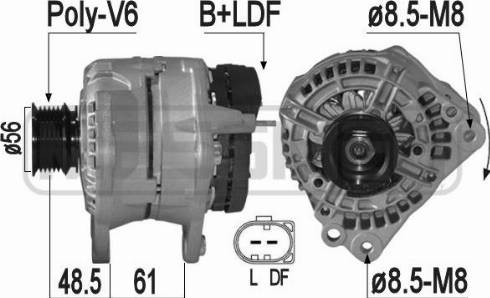 Messmer 209215 - Ģenerators autospares.lv