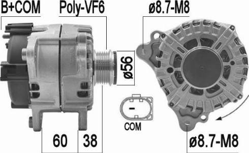 Messmer 209212 - Генератор www.autospares.lv