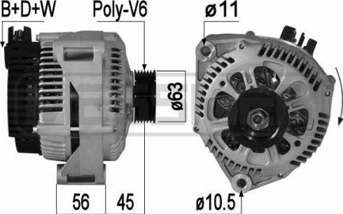 Messmer 209281A - Ģenerators autospares.lv