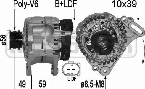 Messmer 209282A - Ģenerators autospares.lv