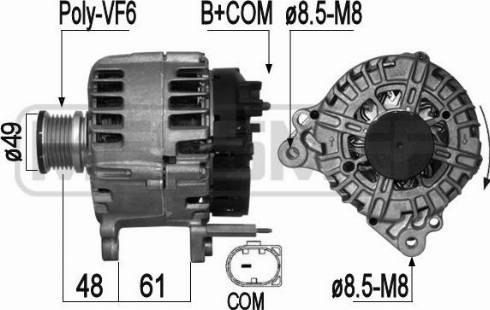 Messmer 209287 - Alternator www.autospares.lv