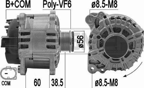 Messmer 209230 - Генератор www.autospares.lv