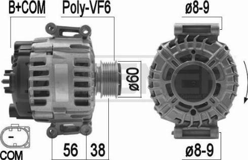 Messmer 209275 - Генератор www.autospares.lv