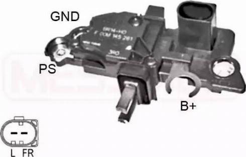 Messmer 215990 - Ģeneratora sprieguma regulators www.autospares.lv