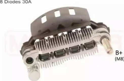 Messmer 215 950 - Rectifier, alternator www.autospares.lv