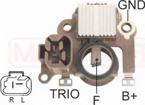 Messmer 215544 - Voltage regulator, alternator www.autospares.lv