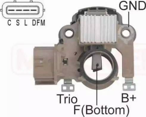 Messmer 215568 - Voltage regulator, alternator www.autospares.lv