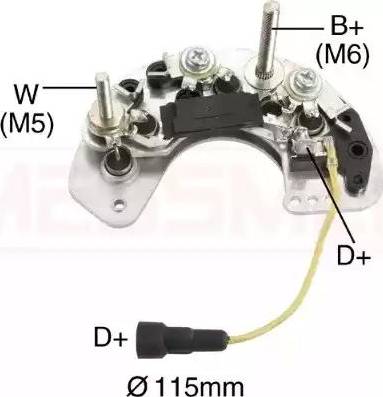 Messmer 215502 - Taisngriezis, Ģenerators www.autospares.lv