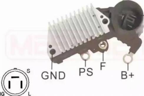 Messmer 215649 - Voltage regulator, alternator www.autospares.lv