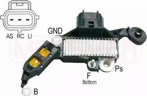 Messmer 215188 - Ģeneratora sprieguma regulators www.autospares.lv