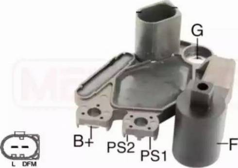 Messmer 215845 - Ģeneratora sprieguma regulators autospares.lv