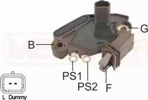 Messmer 215842 - Ģeneratora sprieguma regulators www.autospares.lv