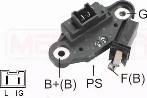 Messmer 215838 - Ģeneratora sprieguma regulators www.autospares.lv