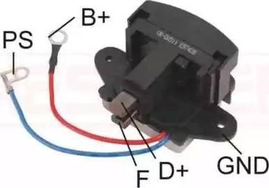 Messmer 215362 - Voltage regulator, alternator www.autospares.lv