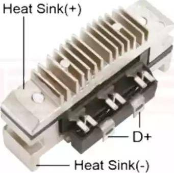 Messmer 215367 - Rectifier, alternator www.autospares.lv