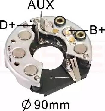 Messmer 215317 - Rectifier, alternator www.autospares.lv