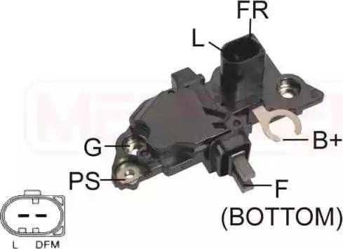 Messmer 215231 - Ģeneratora sprieguma regulators www.autospares.lv