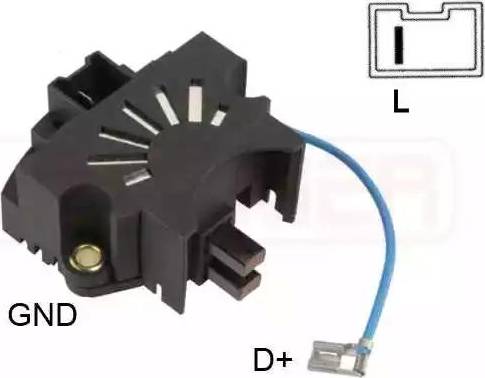 Messmer 215730 - Voltage regulator, alternator www.autospares.lv