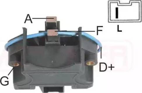 Messmer 215731 - Ģeneratora sprieguma regulators www.autospares.lv