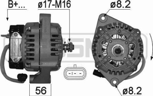 Messmer 210993A - Ģenerators autospares.lv