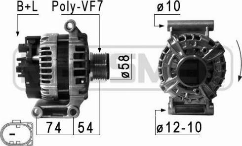 Messmer 210949A - Ģenerators autospares.lv