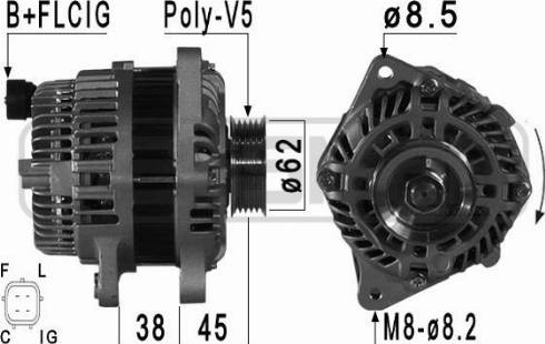 Messmer 210953A - Генератор www.autospares.lv