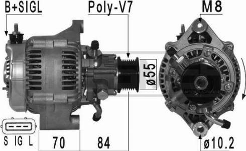 Messmer 210961A - Ģenerators autospares.lv