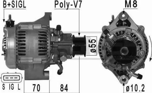 Messmer 210961 - Ģenerators autospares.lv