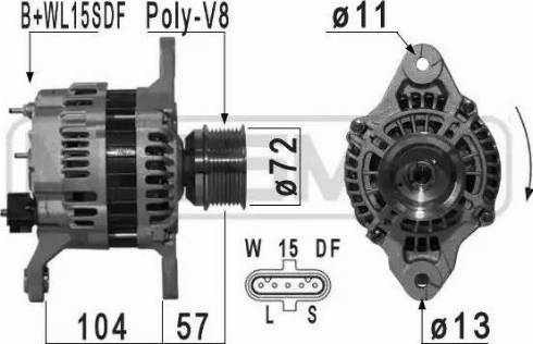 Messmer 210914 - Генератор www.autospares.lv