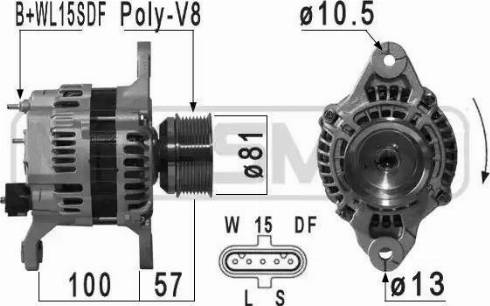 Messmer 210913 - Генератор www.autospares.lv