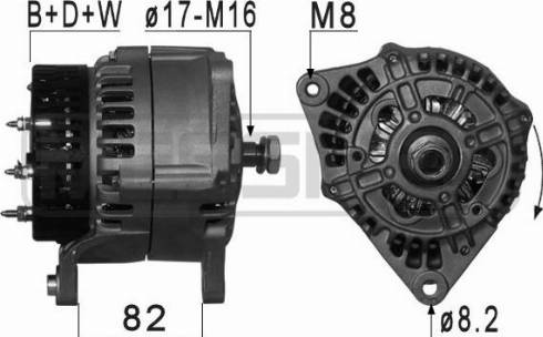 Messmer 210988A - Генератор www.autospares.lv