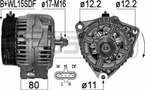 Messmer 210982A - Ģenerators www.autospares.lv