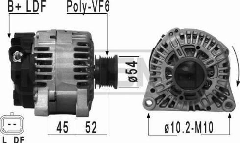 Messmer 210931A - Ģenerators autospares.lv