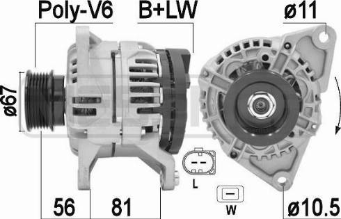 Messmer 210933A - Ģenerators www.autospares.lv