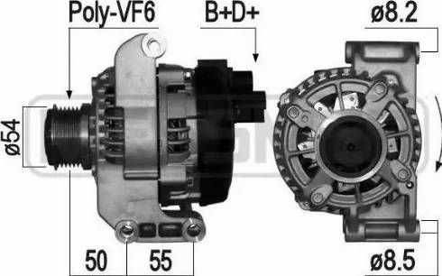 Messmer 210971 - Ģenerators www.autospares.lv