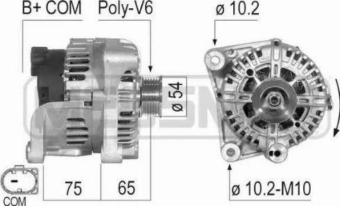 Messmer 210499 - Генератор www.autospares.lv