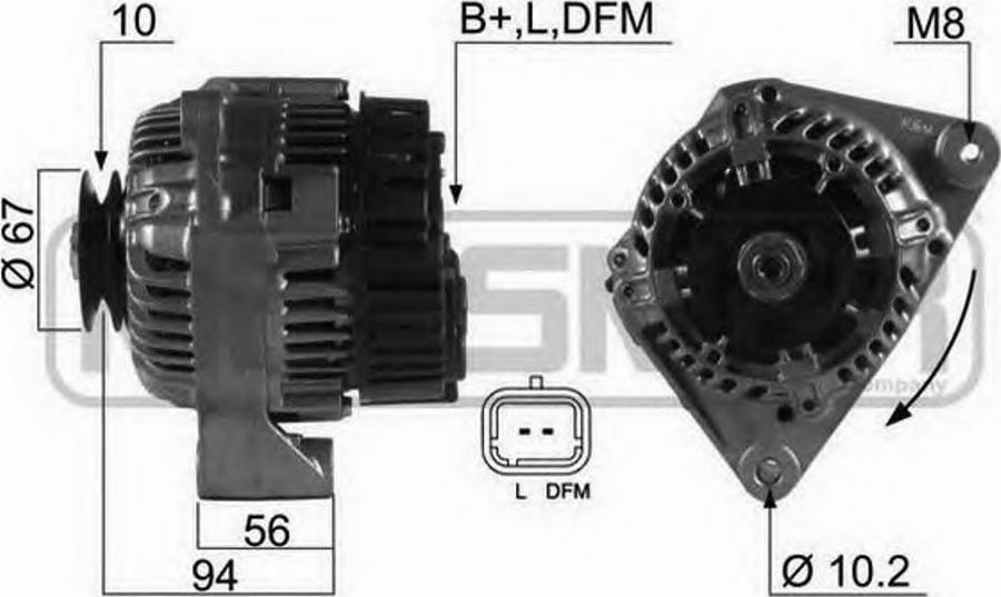 Messmer 210494 - Генератор www.autospares.lv