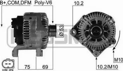 Messmer 210495 - Alternator www.autospares.lv