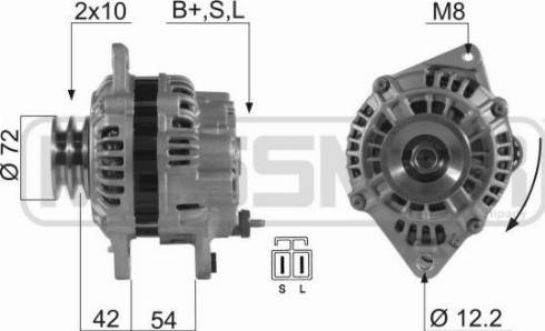 Messmer 210491A - Генератор www.autospares.lv