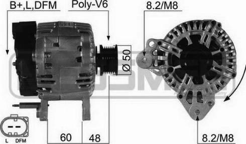 Messmer 210498A - Ģenerators autospares.lv