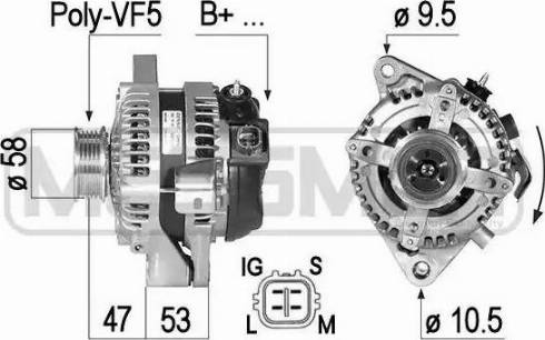 Messmer 210493 - Ģenerators www.autospares.lv