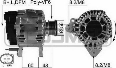 Messmer 210497A - Ģenerators autospares.lv