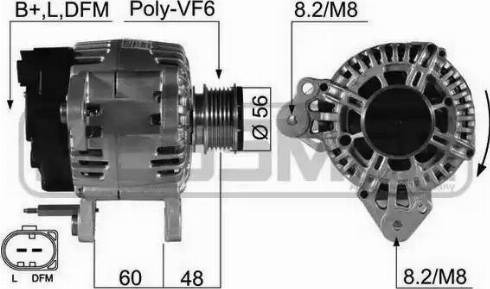 Messmer 210497 - Генератор www.autospares.lv