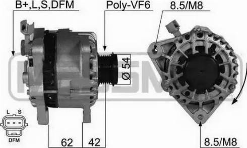 Messmer 210444 - Ģenerators autospares.lv