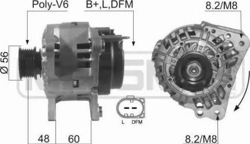 Messmer 210447 - Ģenerators autospares.lv