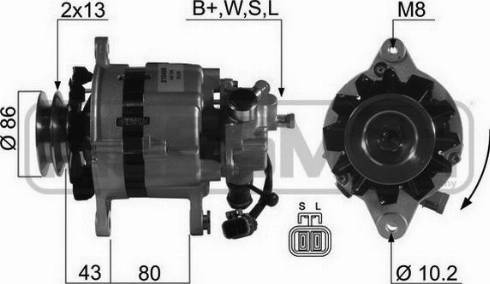 Messmer 210458A - Ģenerators www.autospares.lv